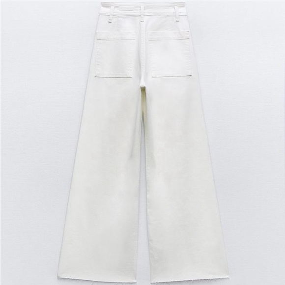Zara The Marine Straight high-waist wide leg jeans - Picture 7 of 10